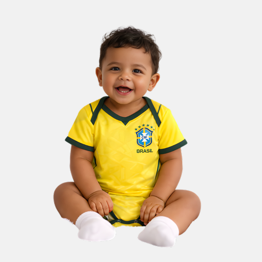 Body Infantil Seleção Brasileira 2026 Home